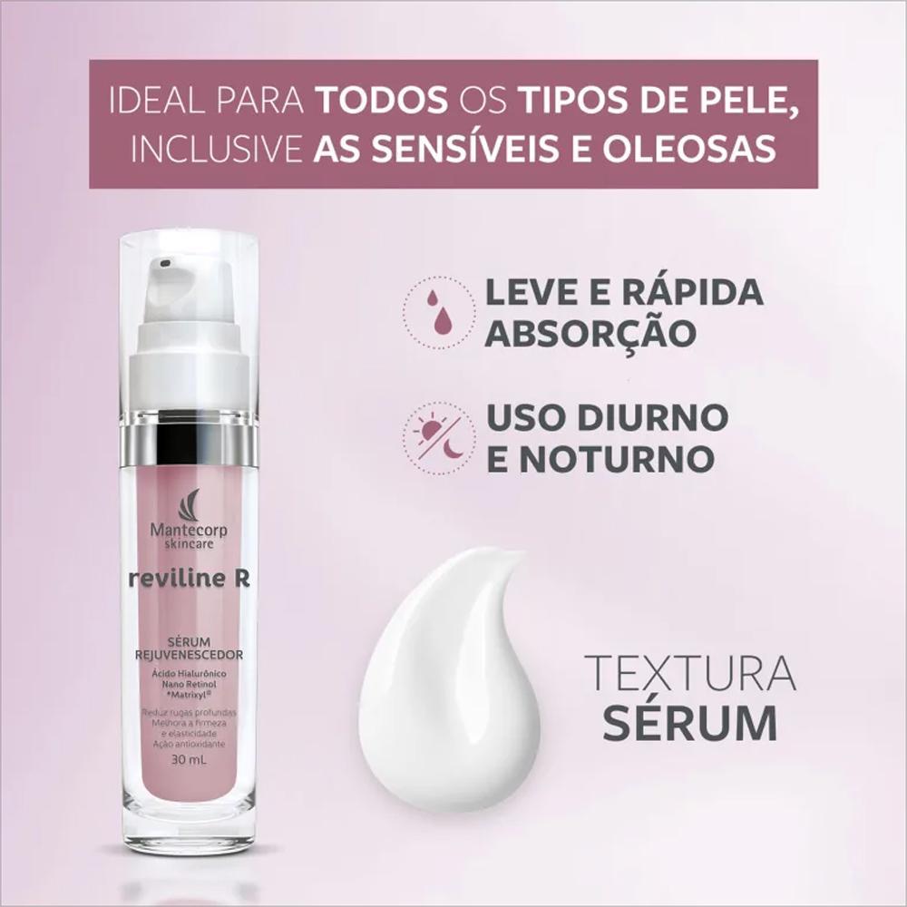 Mantecorp Reviline Retinol Sérum Rejuvenescedor 30ml - 4