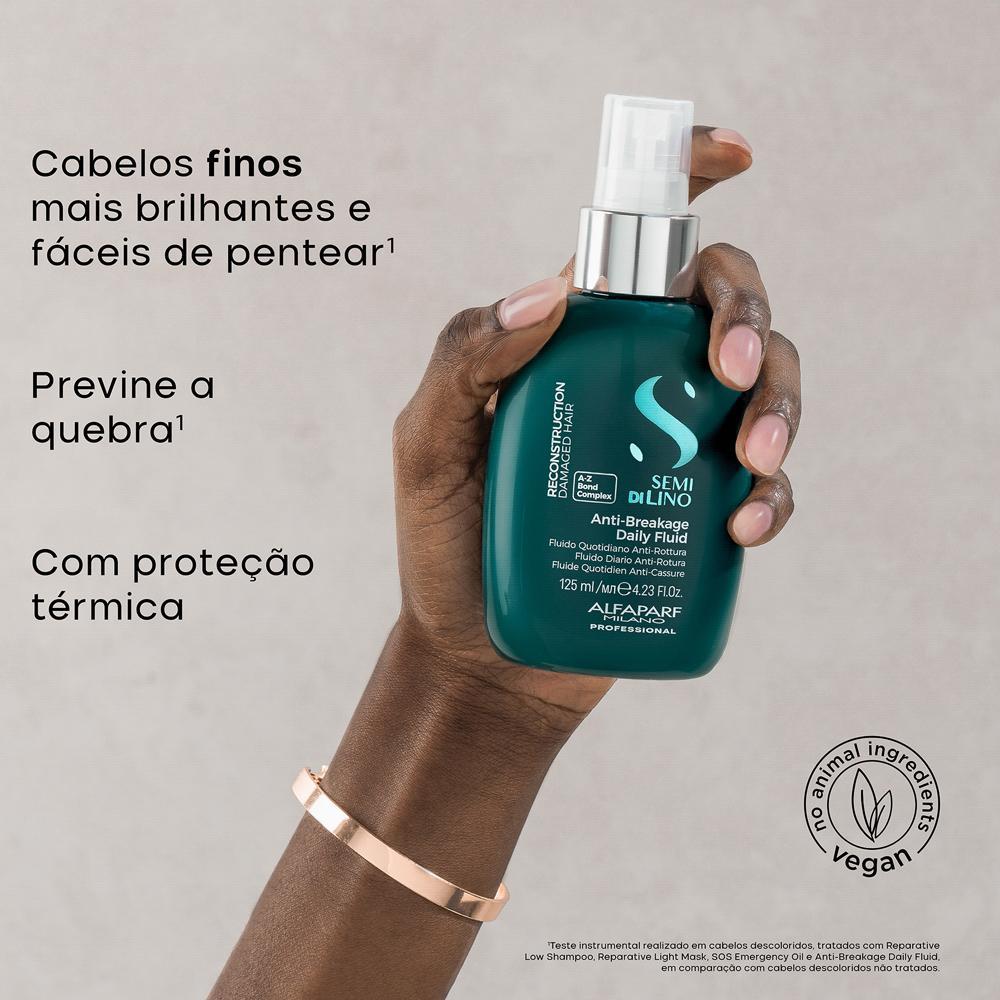 Alfaparf Milano Professional Semi di Lino Reparative Anti-Break Fluid Leave-in 125ml - 4