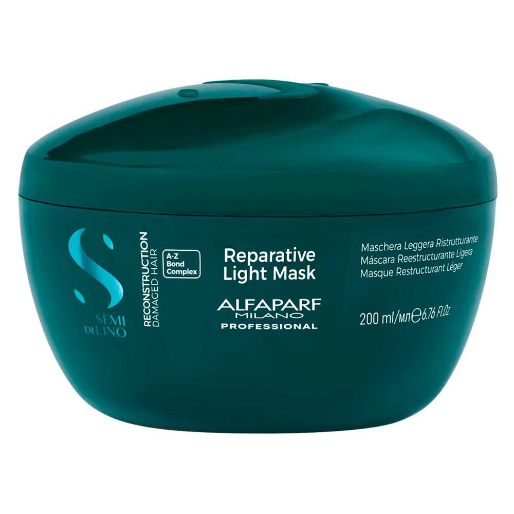 Alfaparf Milano Professional Semi di Lino Reparative Cabelos Finos Máscara 200ml - 1