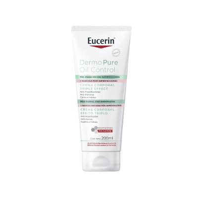 Eucerin DermoPure Oil Control Efeito Triplo Creme Corporal 200ml