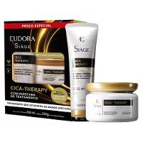 KIT EUDORA SIÀGE CICA-THERAPY SHAMPOO 250ML + MÁSCARA CAPILAR CICATRIZANTE 250G - 1