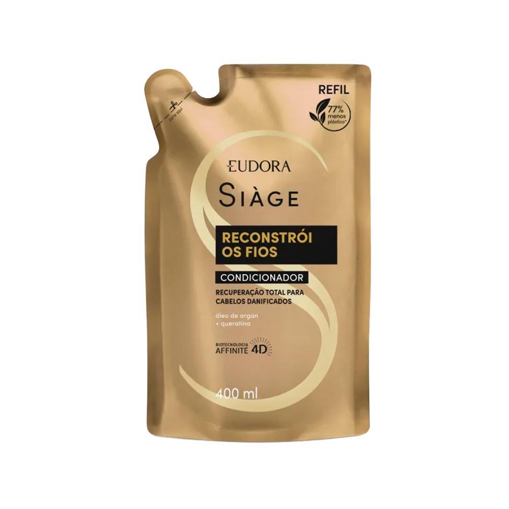 Eudora Siàge Reconstroi Os Fios Condicionador Refil 400ml - 1