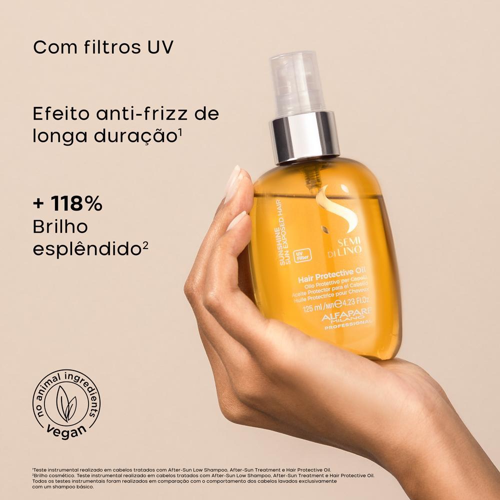 Alfaparf Milano Professional Semi di Lino Sunshine Protective Oil Óleo Bifásico 125ml - 2