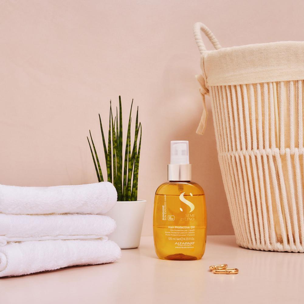 Alfaparf Milano Professional Semi di Lino Sunshine Protective Oil Óleo Bifásico 125ml - 3