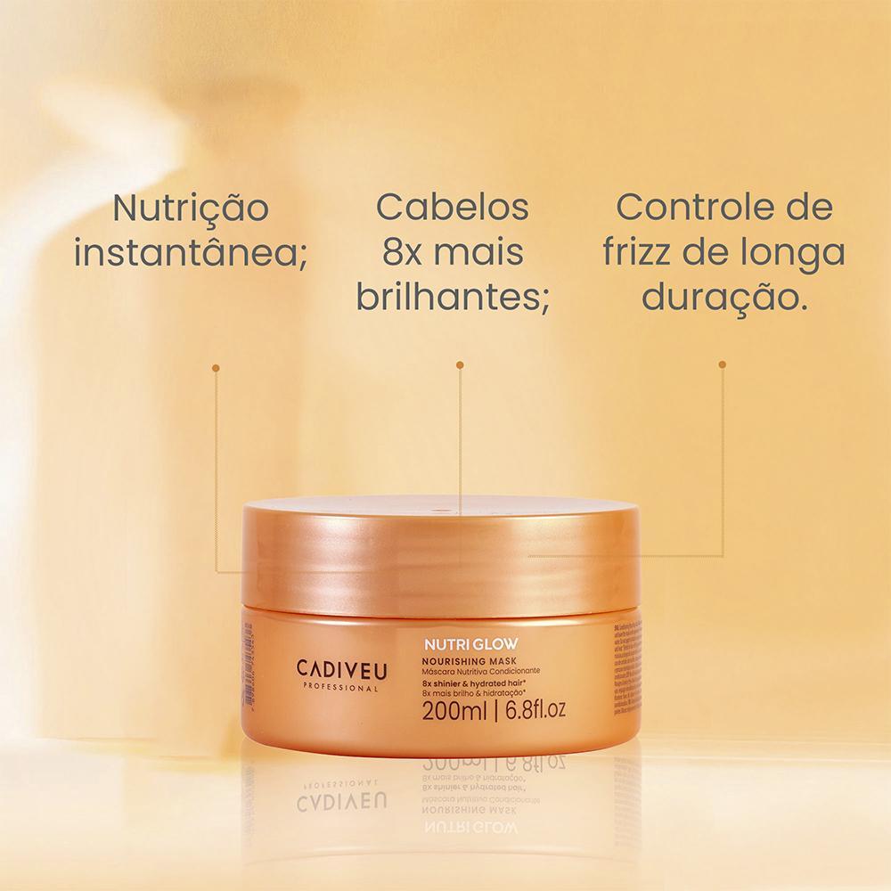 Cadiveu Nutri Glow Máscara de Nutrição 200ml - 3