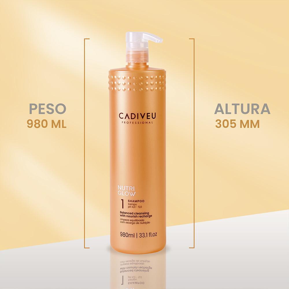 Cadiveu Nutri Glow Shampoo 980ml - 6
