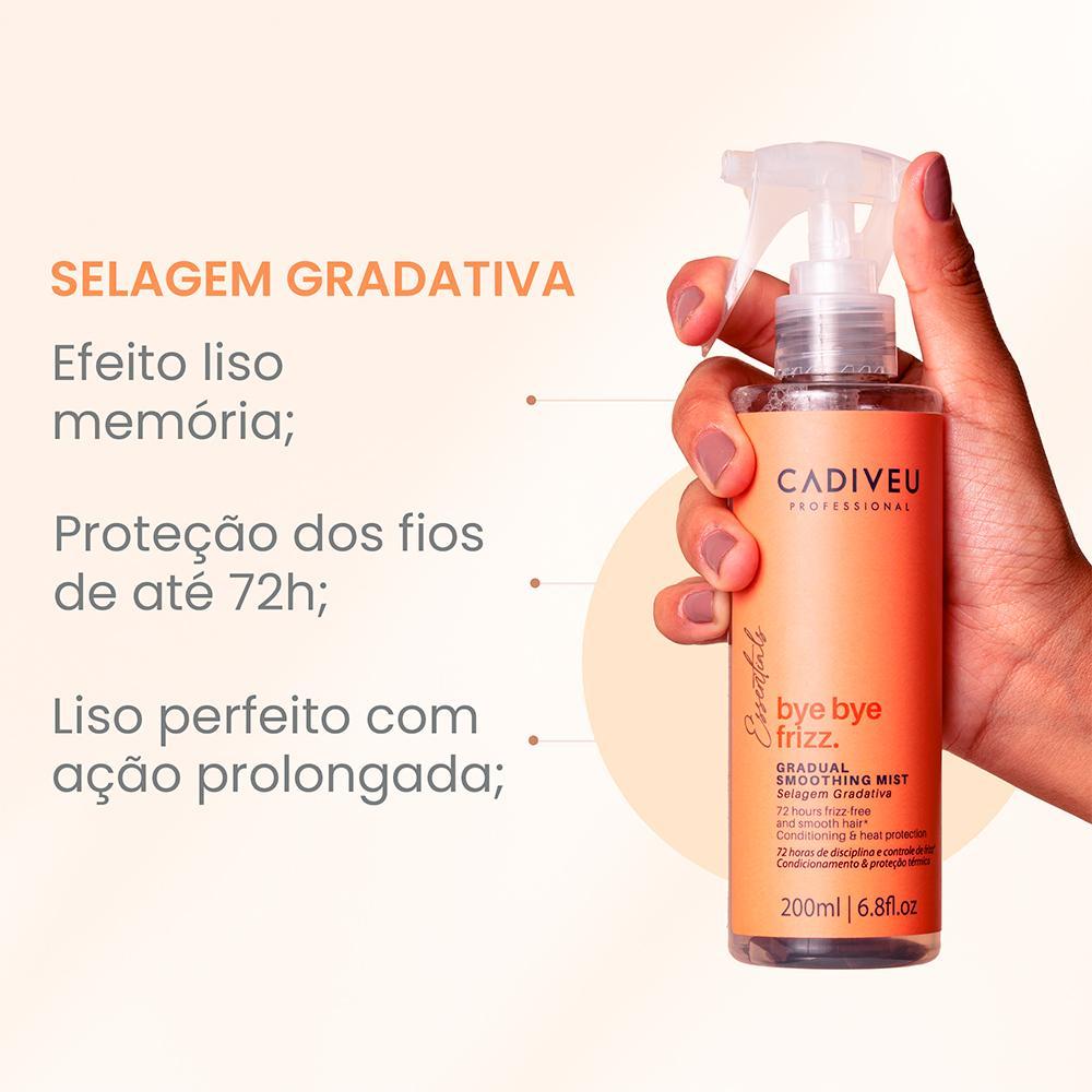 Cadiveu Essentials Bye Bye Frizz Leave-In Selagem Gradativa 200ml - 2