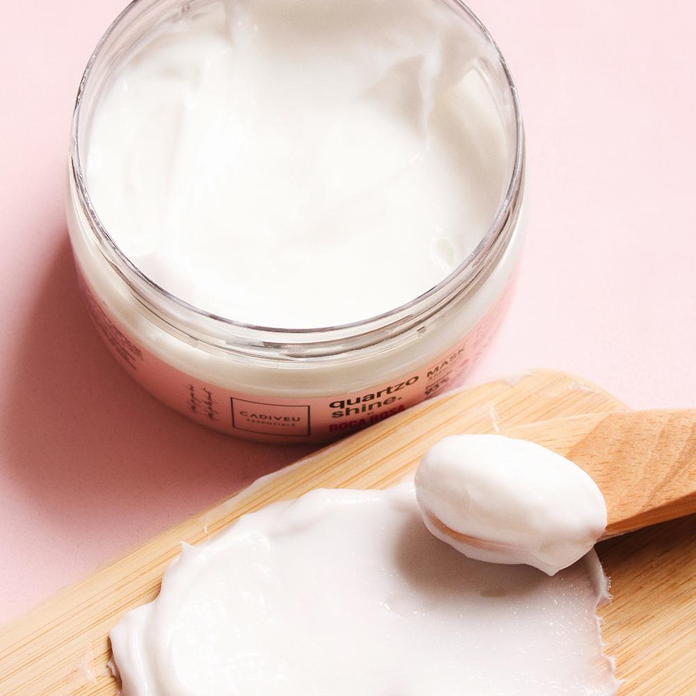 Cadiveu Essentials Boca Rosa Quartzo Shine Máscara 200ml - 5