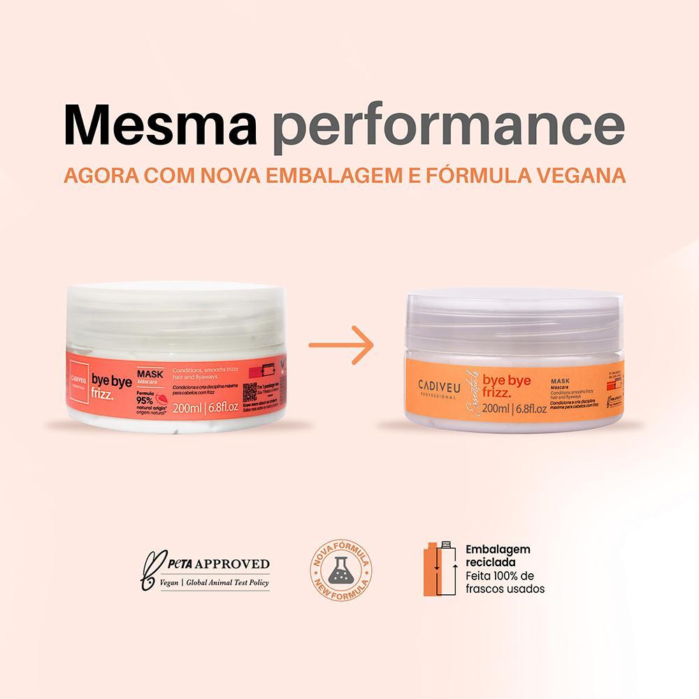 Cadiveu Essentials Bye Bye Frizz Máscara 200ml - 8