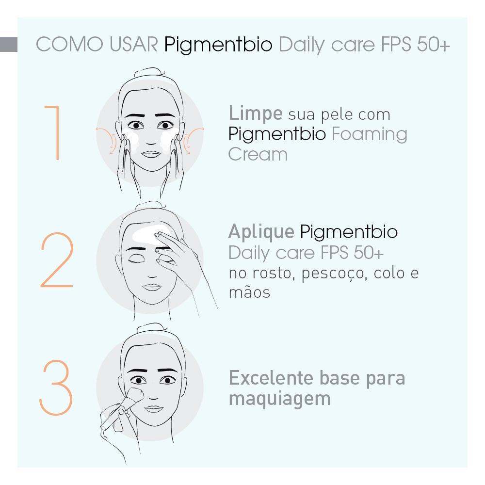 Bioderma Pigmentbio Daily Care Gel Creme Clareador Facial FPS 50+ 40ml - 3
