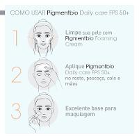 Bioderma Pigmentbio Daily Care Gel Creme Clareador Facial FPS 50+ 40ml - 3