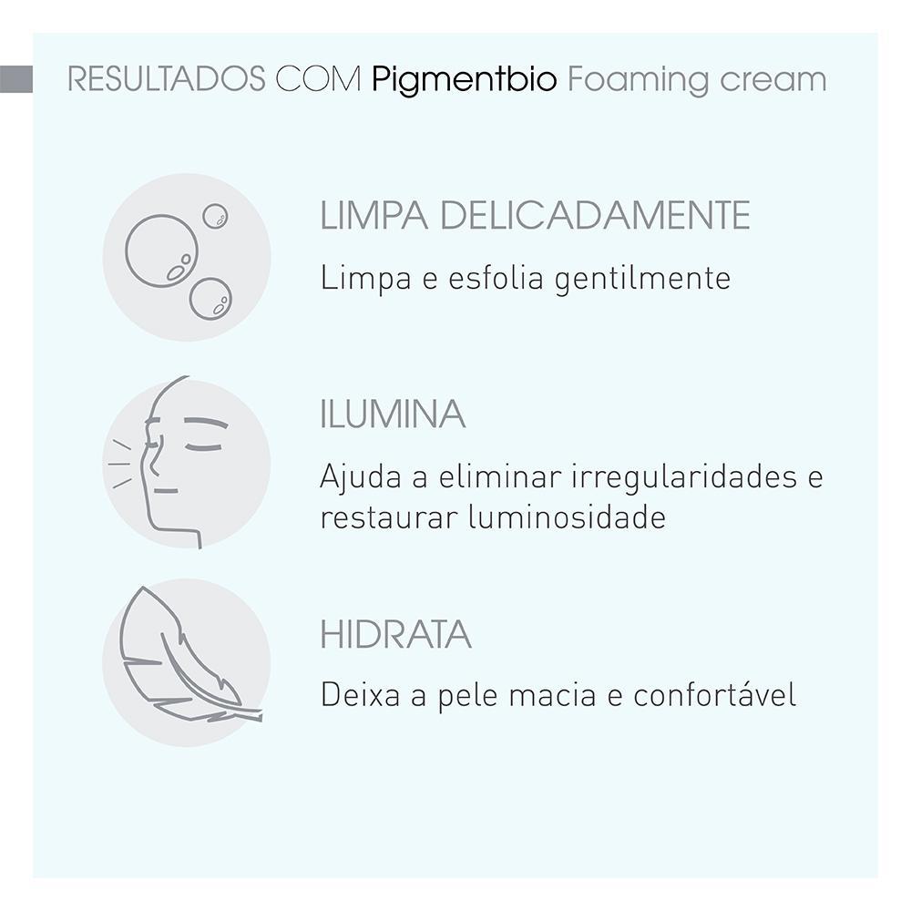 Bioderma Pigmentbio Foaming Creme Esfoliante e Clareador 200ml - 4