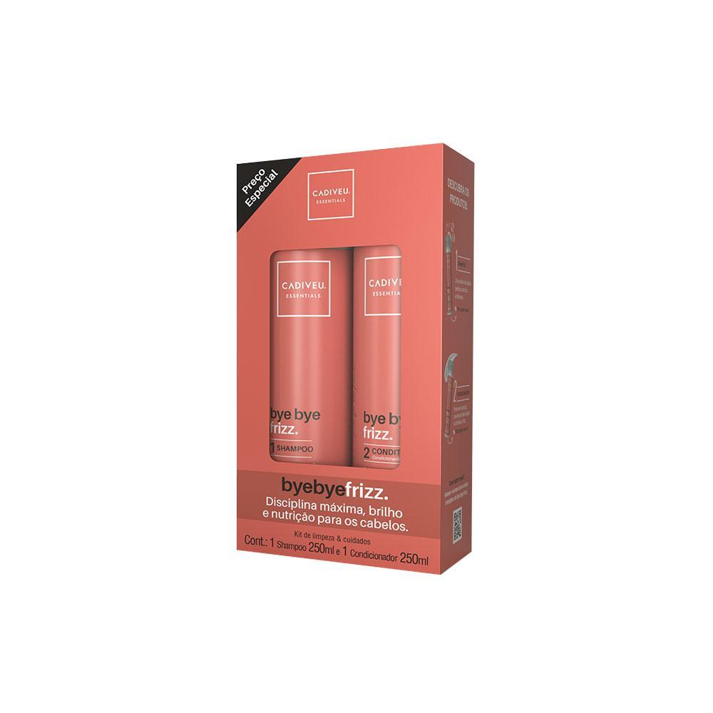 Kit Cadiveu Essentials Bye Bye Frizz Shampoo e Condicionador - 1