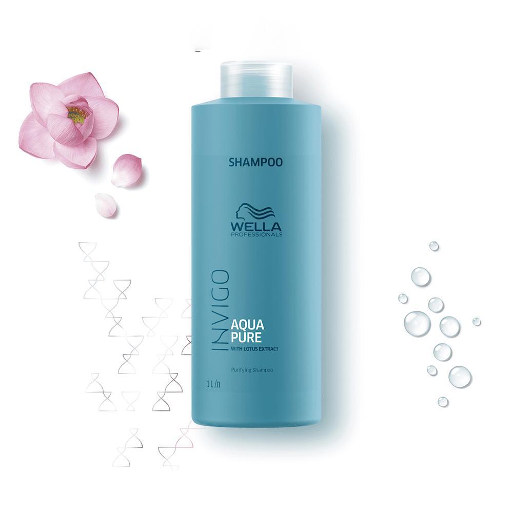 Wella Professionals Invigo Balance Aqua Pure Shampoo 1000ml - 2