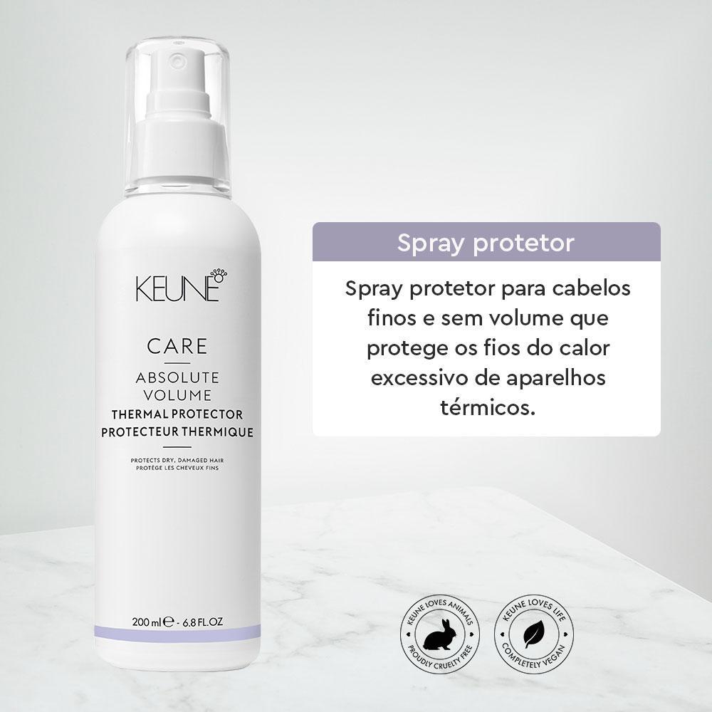 Keune Care Absolute Volume Protetor Térmico 200ml - 2
