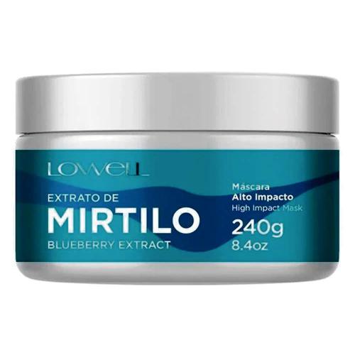 Lowell Extrato De Mirtilo Máscara Alto Impacto 240g