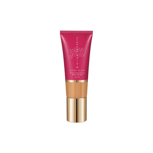 Eudora Niina Secrets Hidra Glow Base Líquida Natural 35 30ml