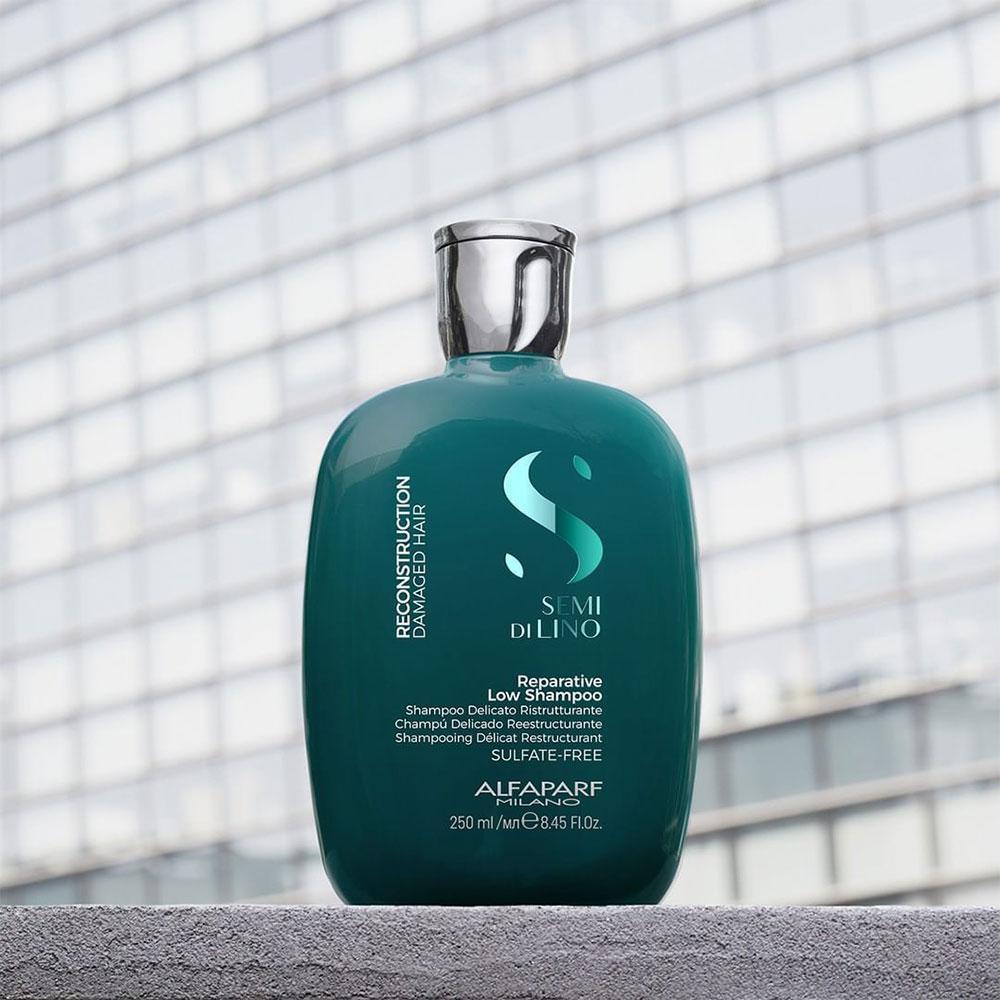 Alfaparf Milano Professional Semi Di Lino Reconstruction Reparative Shampoo 250ml - 2