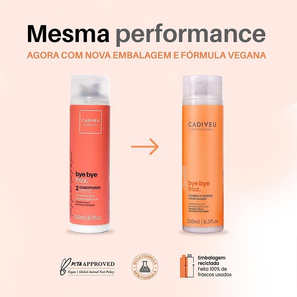 Cadiveu Essentials Bye Bye Frizz Condicionador 250ml - 8