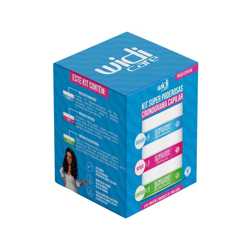 Kit Widi Care Super Poderosas Cronograma Capilar 300G - 1