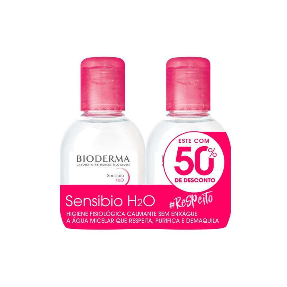 Kit Bioderma Sensibio Água Micelar 2x100ml - 1