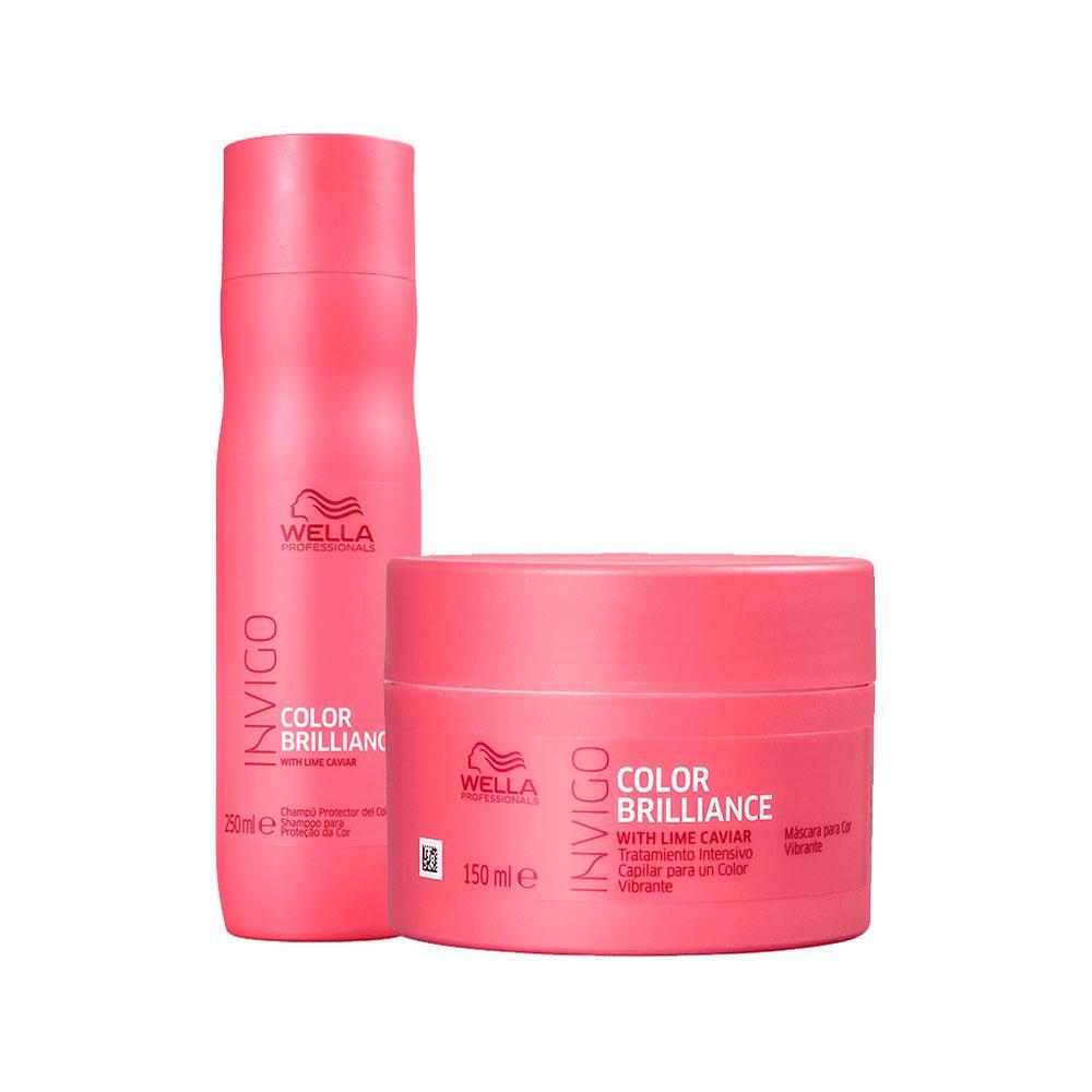 Kit Wella Professionals Inv Brilliance - Shampoo e Máscara - 1