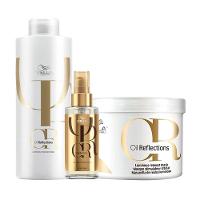 Kit Wella Oil Reflections - Shampoo e Máscara e Óleo 100ml - 1