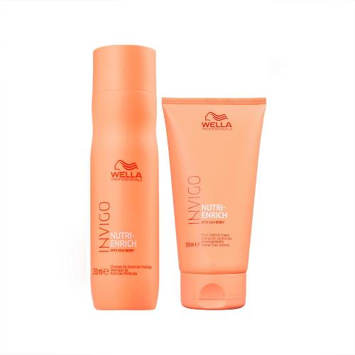 Kit Wella Professionals Invigo Enrich - Shampoo e Creme