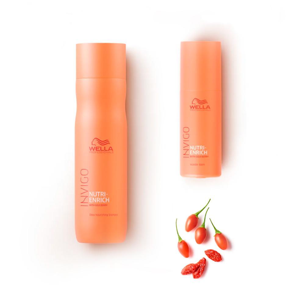 Kit Wella Professionals Invigo Enrich - Shampoo e Leave-in - 4