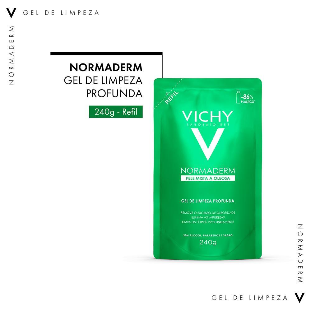 Vichy Normaderm Refil Gel De Limpeza Pele Mista E Oleosa 240g - 3