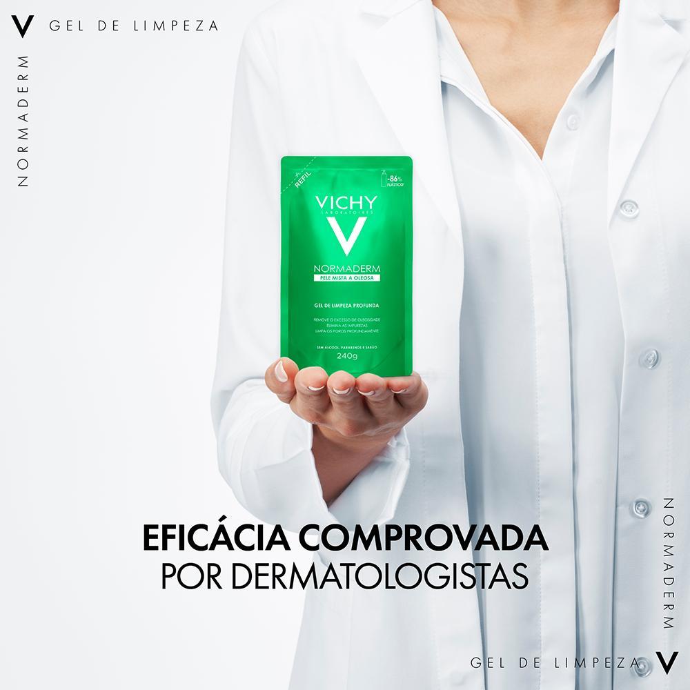 Vichy Normaderm Refil Gel De Limpeza Pele Mista E Oleosa 240g - 4