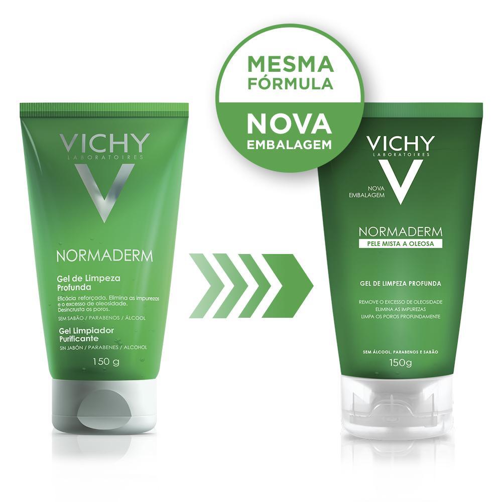 Vichy Normaderm Gel De Limpeza Profunda 150g - 4