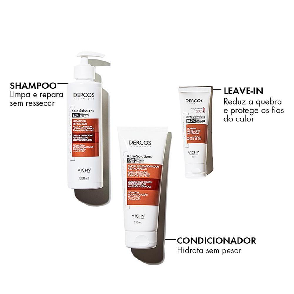 Vichy Kera-Solutions Condicionador 200ml - 4