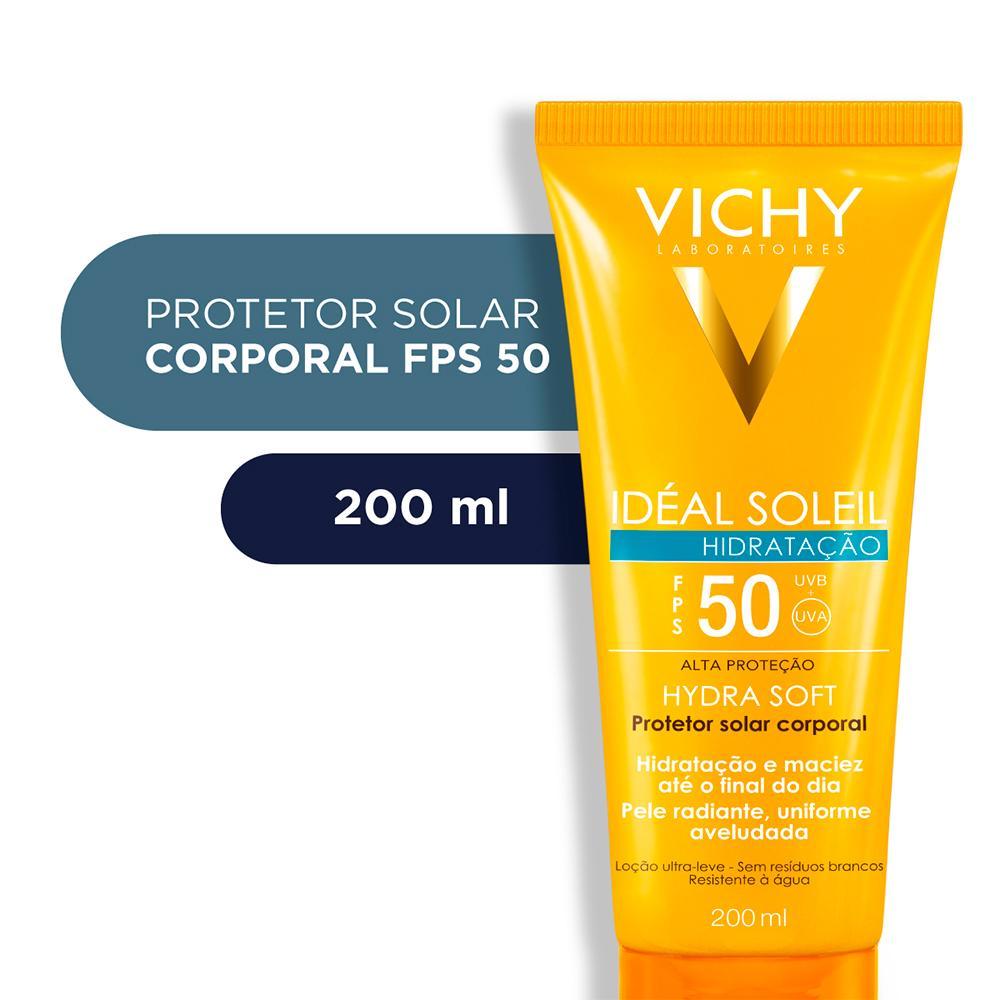 Vichy Idéal Soleil Protetor Solar Hydrasoft FPS50 200ml - 2