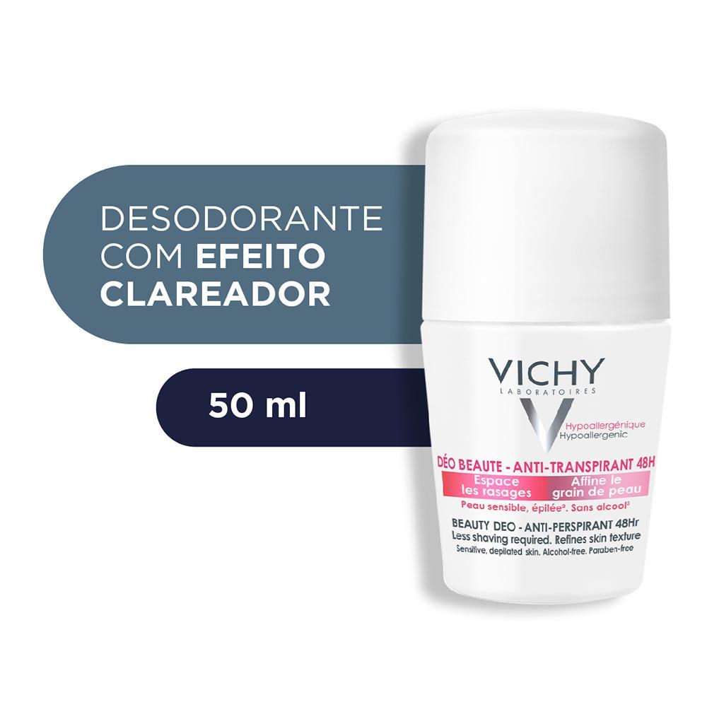 Vichy Ideal Finish  Antitranspirante 48H Desodorante Roll-On 50ml - 2