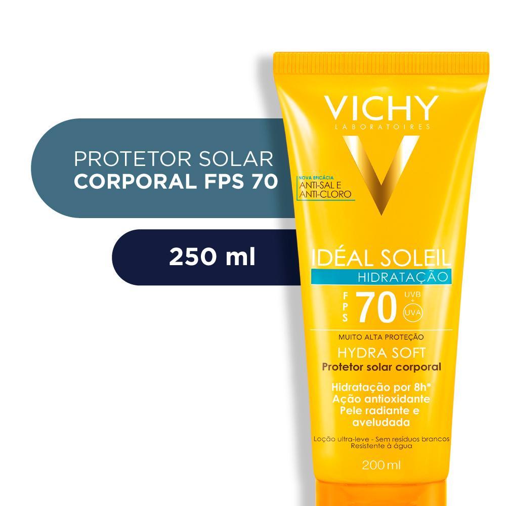 Vichy Idéal Soleil Protetor Solar Hydrasoft FPS70 200ml - 2