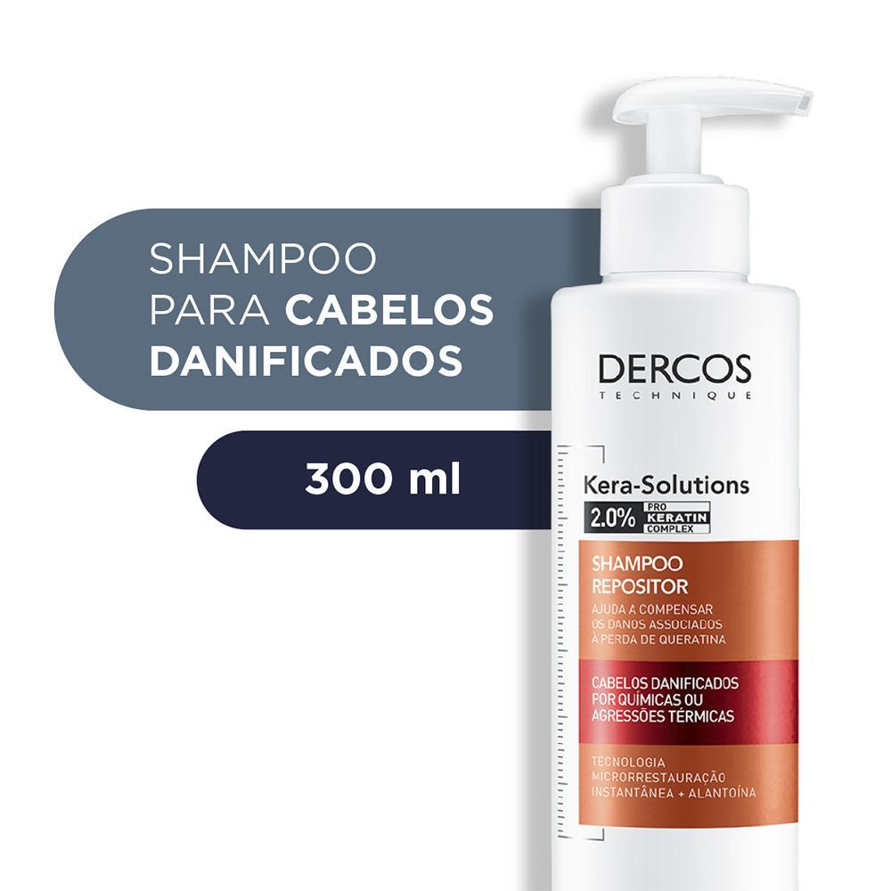 Vichy Dercos Kera-Solutions Shampoo 300ml - 3