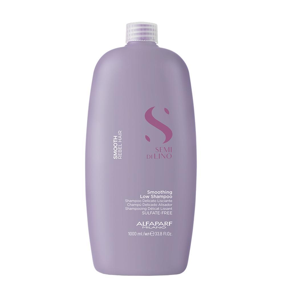 Kit Alfaparf Milano Professional Semi Di Lino Smooth Smoothing - Shampoo e Máscara e Creme e Óleo - 2