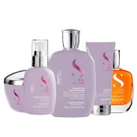 Kit Alfaparf Milano Professional Semi Di Lino Smooth Smoothing - 5 Produtos - 1