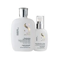 Kit Alfaparf Milano Professional Semi Di Lino Diamond - SShampoo e Finalizador - 1