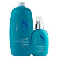Kit Alfaparf Milano Professional Semi Di Lino Curls Profissional - Shampoo e Spray - 1