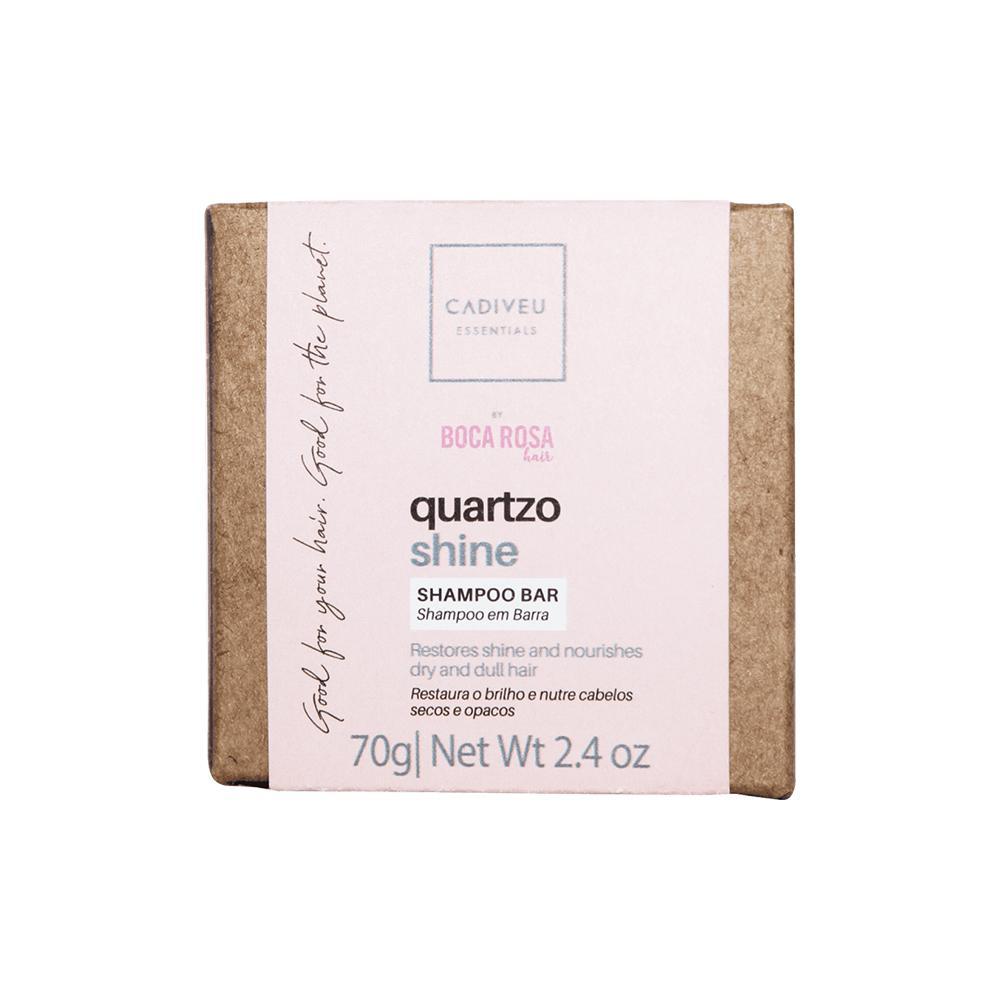 Kit Cadiveu Essentials Quartzo Shine e Bye Bye Frizz - Shampoo em Barra e Máscara - 2