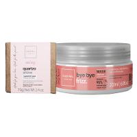 Kit Cadiveu Essentials Quartzo Shine e Bye Bye Frizz - Shampoo em Barra e Máscara - 1