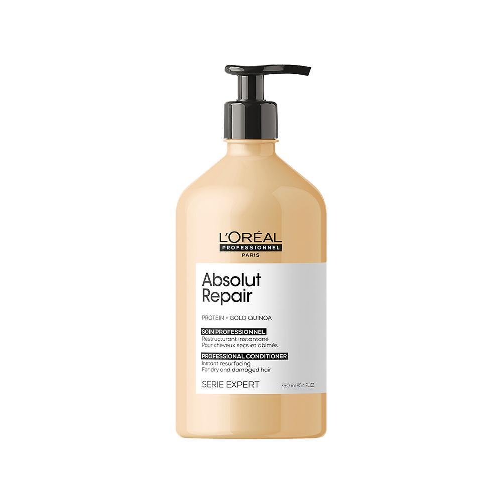 Kit L'Oréal Pro Serie Expert Absolut Repair Gold Quinoa - Shampoo e Condicionador 750ml - 3