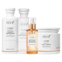 Kit Keune Satin Oil - Shampoo e Máscara e Óleo - 1