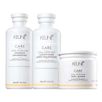 Kit Keune Vital Nutrition - Shampoo e Condicionador e Máscara - 1