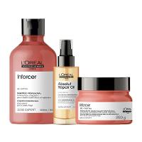 Kit L'Oréal Professionnel Serie Expert Inforcer - Shampoo e Máscara e Sérum - 1