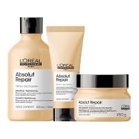 Kit L'Oréal Professionnel Serie Expert Absolut Repair Gold Quinoa - Shampoo e Condicionador e Máscara - 1