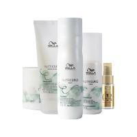 Kit Wella Professionals Nutricurls - Shampoo e Condicionador e Máscara e Leave-in e Óleo - 1