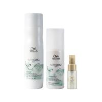 Kit Wella Professionals Nutricurls - Shampoo e Leave-in e Óleo Light - 1